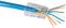 VDV826-728 - RJ45 Pass Through Plugs, RJ45 Cat5e, 10 Pack