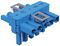 770-620 - T-Connector, WINSTA MIDI, 5 Pole, Blue