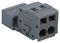 231-602 - Pluggable Terminal Plug Connector with CAGE CLAMP Actuation, 2 way, 5mm pitch, Grey