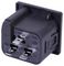 PA195015BK - Locking IEC C19 Outlet (J)