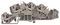 2005-7642 - 4 Conductor Multi Level Installation Terminal Block, Push In Cage Clamp, 20AWG to 10AWG, 32A, Grey