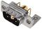 MHCDR5W1P4 - 5W1 Combination Power and Signal D Sub Plug, Right Angle Solder Pins, 40A