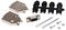 MP010162 - D Sub Connector Kit, 9 Pin DE Socket, Solder Cup