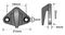 MP994B - Plastic Canopy Hooks - Single