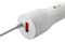 CNE-CCA033W-US - USB Car Charger with 1.2m Lightning Cable, 1 Port, 2.4A, White