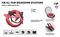 SXAE00013 - Jump Leads, 350A, 2.5m