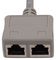 RJ-MOD - Cat5 STP RJ45 Male to 2x Female Ethernet Cable Economiser
