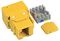 SKFYW - Cat6 Tool-less Keystone Socket - Yellow