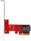 PEX4SFF8643 - x4 PCI-Express to SFF-8643 Adaptor for NVMe U.2 SSD Drives