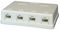 SKH4 - Cat6 Tool-less Surface Mount Sockets, 4 Port