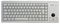 G84-4400LUBGB-0 - CHERRY G84-4400 Trackball Keyboard Corded, USB, Light Grey