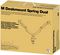 3279 - M Deskmount Dual Arm Gas Spring Monitor Desk Mount VESA 15-27", Silver