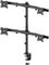 3316 - M Deskmount Basic Quad Monitor Desk Mount VESA 15-27"