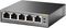 TL-SF1005P - 5 Port Fast Ethernet Desktop Switch with 4 Port PoE