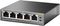 TL-SG1005P - 5 Port Gigabit Desktop Switch with 4 Port PoE+