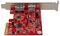 PEXUSB311A1E - 2 Port USB 3.1 10Gb/s and eSATA PCI-Ex Controller Card, 1x USB-A 1x eSATA