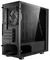 CIT SEVEN - Seven Micro ATX PC Tower Case with Halo LED Fan, Black