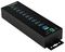 HB30A10AME - 10 Port Industrial USB 3.0 Hub with Surge & ESD Protection