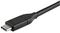 CDP2DP1MBD - Bi-Directional USB-C to DisplayPort 1.2 Lead, 1m Black