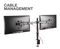 TTD101M-2 - Full Motion Monitor Screen Mount, Twin Mount
