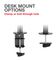 TTD101M-2 - Full Motion Monitor Screen Mount, Twin Mount