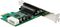 PEX4S953 - 4 Port RS232 Serial PCI-Ex Adaptor Card with 16950 UART, Full Size Bracket