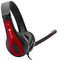 CNS-CHSC1BR - Simple Stereo PC Headset, Black/Red