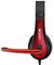 CNS-CHSC1BR - Simple Stereo PC Headset, Black/Red