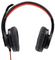 00139927 - HS-USB400 Stereo Office USB Headset, Black / Red