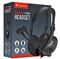 DH-440-USB - USB Over-Head Stereo Headphones with Microphone, Black