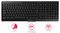 JK-8550GB-2 - CHERRY STREAM Wireless Keyboard, Black