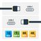 USB31CCV1M - USB-C Plug to USB-C Plug USB 3.2 Gen 2 Lead, 1m Black
