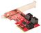 6P6G-PCIE-SATA-CARD - 6 Port PCI-Ex 6Gbps SATA Expansion Card