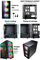 CITFLASH - Flash Micro ATX PC Gaming Case with aRGB Fans, Black