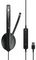 508314 - Adapt SC 130 USB On-Ear PC Headset with Microphone, Black