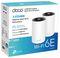 DECO XE75(2-PACK) - Deco AXE5400 WiFi 6E Tri-Band Whole Home Mesh Wireless System with WPA3, Twin Pack