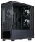 CIT-SLAMMER - Slammer Micro ATX PC Gaming Case with aRGB Fans, Black