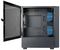 CIT-SLAMMER - Slammer Micro ATX PC Gaming Case with aRGB Fans, Black
