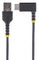 R2ACR-30C-USB-CABLE - USB A Plug to Right Angled USB-C Plug Heavy Duty Charging Lead, 300mm