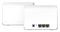 HALO H70X(2-PACK) - Halo H70X AX1800 Whole Home Mesh WiFi 6 System, Twin Pack WPA3