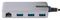 5G3AGBB-USB-A-HUB - 3 Port USB 3.2 Gen 1 Hub with Gigabit Ethernet, USB-A to 3x USB-A & RJ45