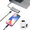 00200110 - USB-C 6 Function Multiport Hub with Card Reader, 2x USB-A USB-C HDMI SD