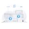 DECO X95(2-PACK) - Deco AX7800 WiFi 6 Tri-Band Whole Home Mesh Wireless System with WPA3, Twin Pack