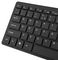 KB-738 - Premium Mini USB Keyboard, Black