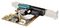 21050-PC-SERIAL-LP - 2 Port RS232 DB9 Serial PCI-Express Adaptor Card with 16C1050 UART
