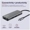 24968 - Dalyx 6-in-1 Multiport USB-C Hub with USB / HDMI / LAN