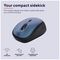 24551 - Yvi+ Silent Click Compact Wireless Mouse, Blue