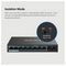 MS110P - 10 Port 10/100Mbps Fast Ethernet Desktop Switch with 8 Port PoE+