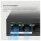 MS110P - 10 Port 10/100Mbps Fast Ethernet Desktop Switch with 8 Port PoE+