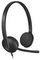 981-000475 - H340 USB Stereo On-Ear Headset with Microphone, Black